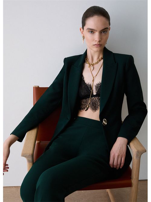 Blazer con bottone gioiello LIU JO | CF6275J3994/X0792